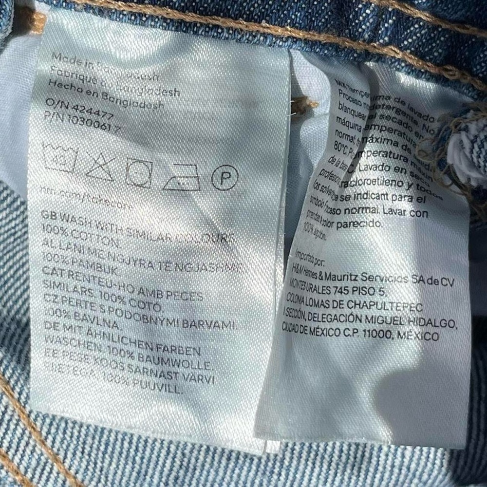 H&M Blue Denim Women's Overalls - Picture 7 of 7